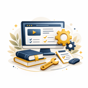 Home course and tech support